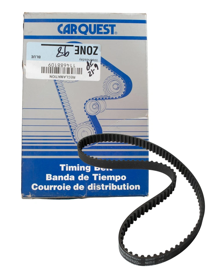 Correa de distribución del árbol de levas Carquest apta para Chevrolet Spectrum 1985-1987 número de pieza 95118 Foto 2 de 4