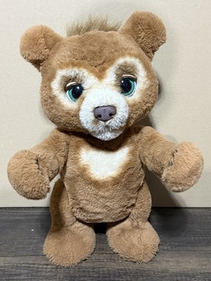 FurReal Cubby The Curious Bear Interactive Animatronic Talking Plush Toy EUC