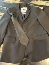 Boys Four Piece Black Suit