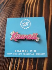 NEW - Kawaii Enamel Pin Cute Anime 100 Soft 2017