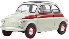 Kyosho Original KS08966SLG 1/18 Fiat NUOVA 500 Sport (Light Gray/Red Line)