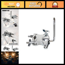 Adjustable Cowbell Clamp for Drum Set - Percussion Extension Clip  Mount Bracke