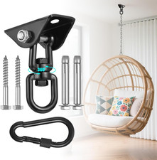 Hammock Hanging Kit 304 Stainless Steel 1200lb Heavy Duty Swivel Mount Hardware
