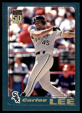 Carlos Lee 2001 Topps #64 Chicago White Sox MLB READ FREE SHIPPING AutographDen