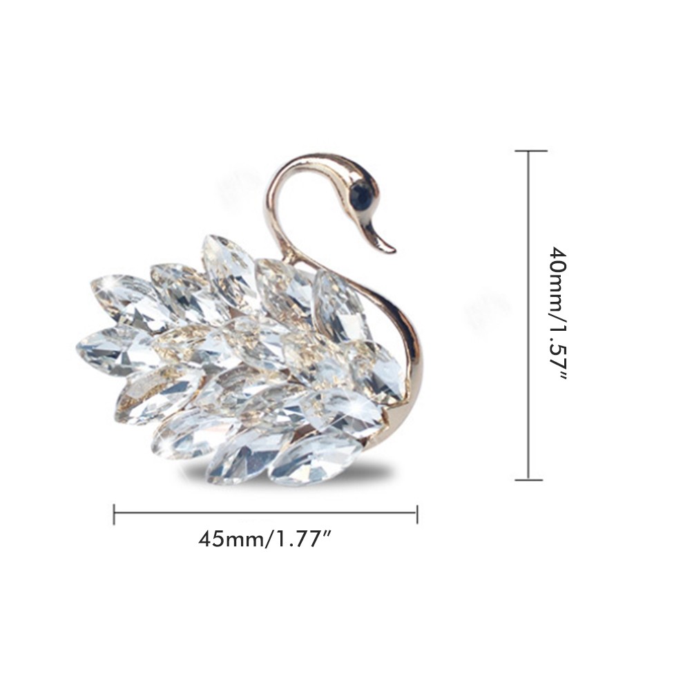 Bling Crystal Swan Car Air Vent Clip Car Fragrance Car Diffuser Air Freshener
