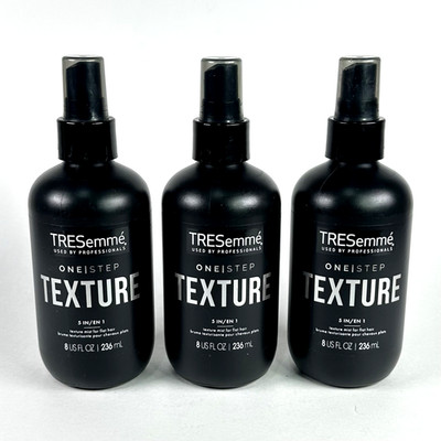 3 Pack TRESemmé One Step 5-in-1 Texture Styling Mist for Flat Hair (8 fl oz) New