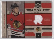 2022-23 Upper Deck Series 2 Rookie Materials Retro Lukas Reichel #RT-LR kq9