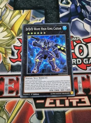   Yu-Gi-Oh D/D/D Wave High King Caesar Super Rare COTD-EN042 | 1. Auflage |NM  
