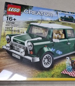 Lego Creator 10242 Expert MINI Cooper MK VII Retired New Sealed Free Gift Wrap !