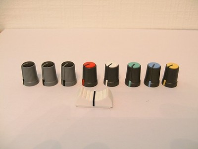 Soundcraft EPM 6 8 10 12 Eingangskanal Drehknöpfe Schieberegler Knobs Fader