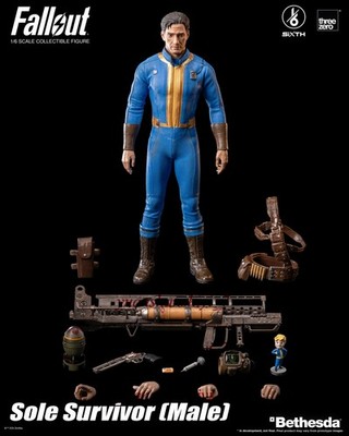 Threezero 3A Sole Survivor Male 1/6 Collectible Action Figure Limited Models Toy