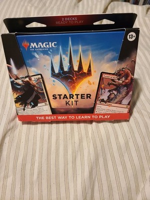 MTG Magic Arena Starter Kit 2023 with (2) 60 card decks White/Green & Red/Blue