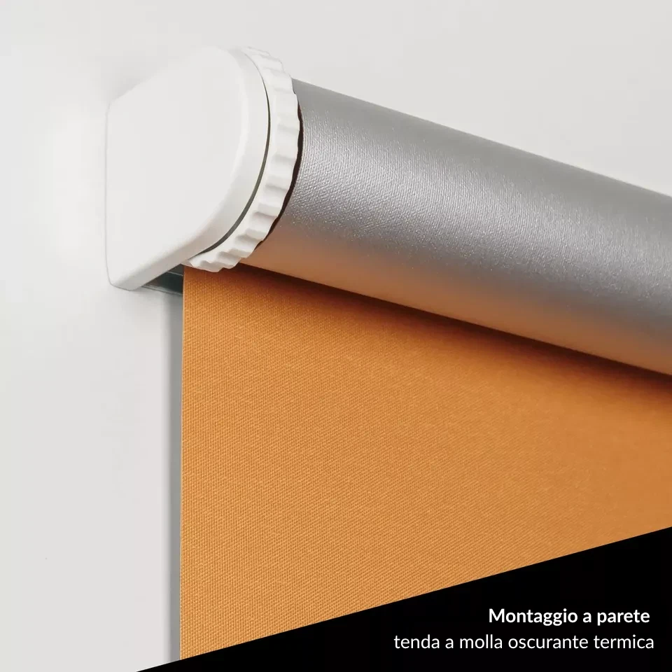 Tenda a Rullo Termica Oscurante A MOLLA Isolamento Avvolgibile ROLLMAXXX® - Immagine 3 di 4