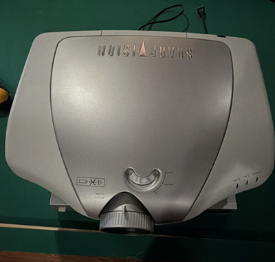 Sharp XV-Z9000U DLP Home Theater Projector, Component/VGA/S-Video, Gray
