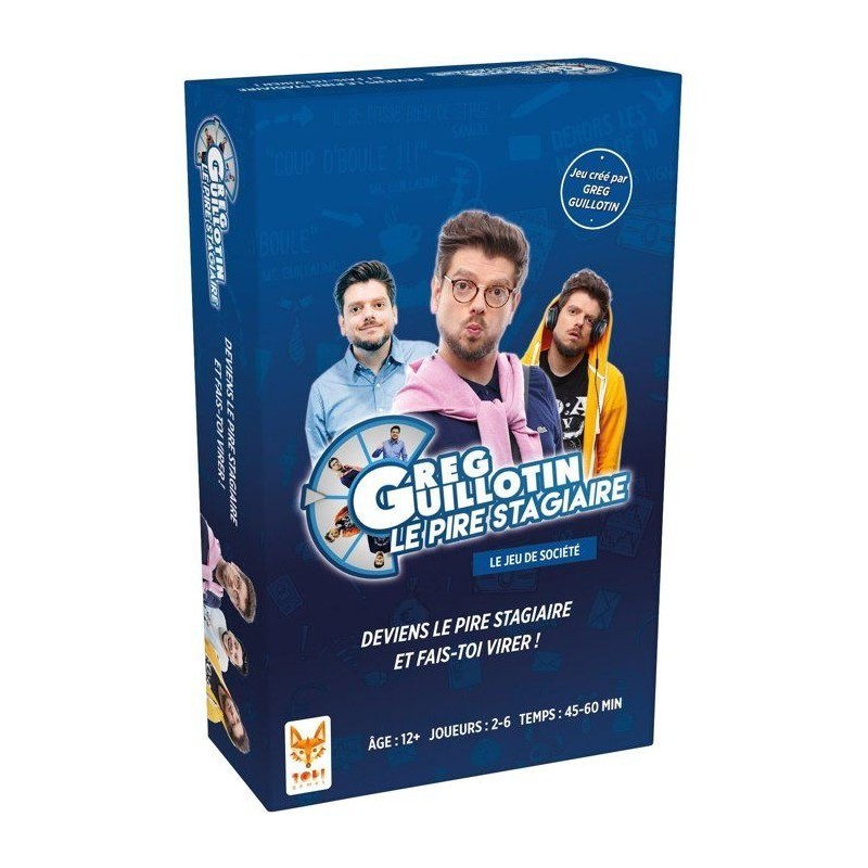 Jeu de société Le Pire Stagiaire Greg Guillotin Topi Games de 2 à 6 joueurs
