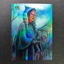 2024 Topps Chrome Star Wars Galaxy an Understanding Aqua Refractor /199