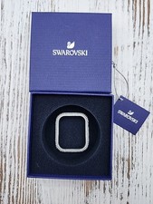 Swarovski 40mm Sparkling Apple Watch Compatible Case Silver