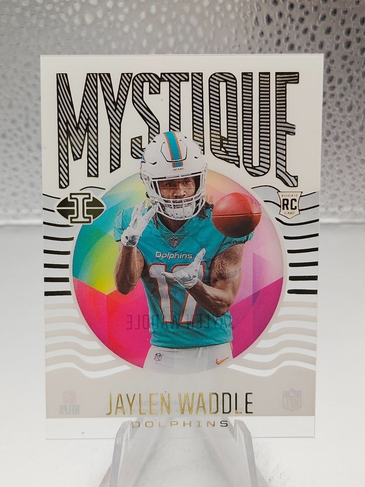 Jaylen Waddle 2021 Panini Illusions Mystique RC #MY-8