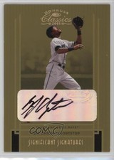 2005 Donruss Classics Gold Significant Signatures 3/5 BJ Upton #74 Auto 0o48