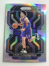 2021-22 Panini Prizm Cade Cunningham Silver Prizm RC Pistons #282 ^