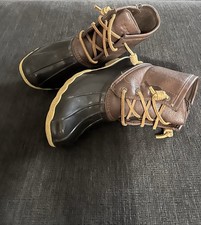 Sperry Saltwater Boot Girls Size US 1M