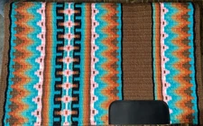 Western Show saddle Pad By Mayatex, Saddle Blanket, Costom pad, Stylish Pad  