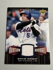 2006 Upper Deck Ovation - Ovation Apparel David Wright #OA-DW (MEM)