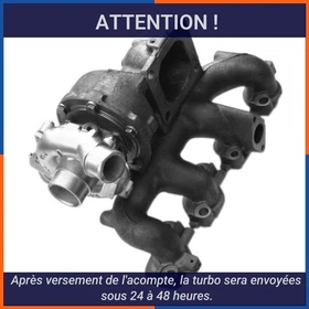 Turbolader für FORD 2.2 TdCi 155PS | 4S7Q6K682EC, 4S7Q6K682EF
