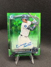 2025 Bowman Chrome Sapphire Edition - Prospects Autographs Andrew Salas /99