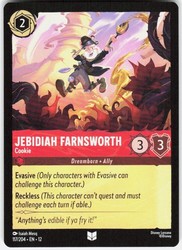 Jebidiah Farnsworth - Cookie 117/204 The Wilds Unknown Lorcana