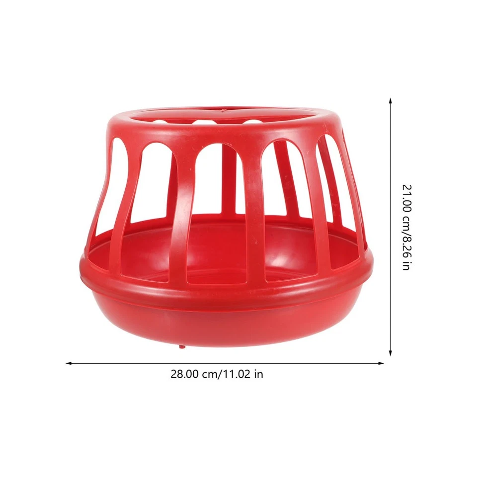 Wasser-Futtertrog für Hühner und Enten, praktischer Futtertrog für Geflügel - Bild 2 von 4