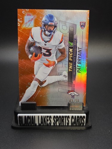 2025 Topps Signature Pat Bryant Orange (RAW)