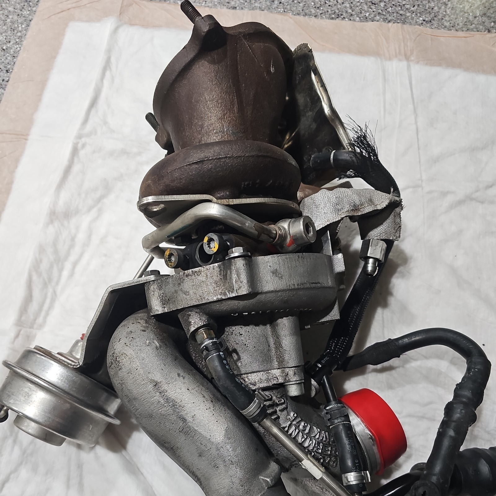03-08 Bentley Continental GTC GT 6.0L W12 Turbocharger Turbo Right Side Oem