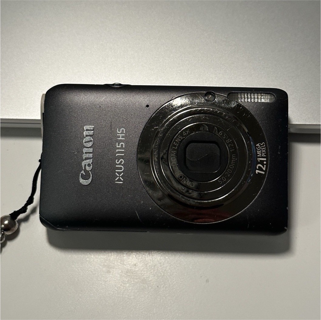 Canon IXUS 115 HS 12.1 MP Compact Camera 4x Zoom Full HD Space