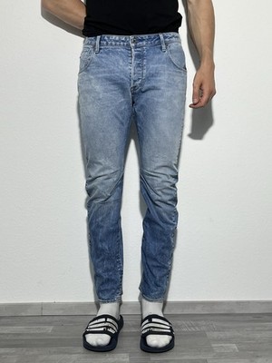 G-Star RAW Jeanshose Jeans Hose Blau Arc 3D Slim W33L32 Gr XL Fit