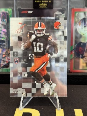 2025 Signature Class - After Image Quinshon Judkins RC Cleveland Browns #AI-8