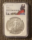 2002 American Silver Eagle MS69 NGC Certified Uncirculated