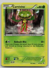 Pokemon TCG Carnivine 5/113 Legendary Treasures LP