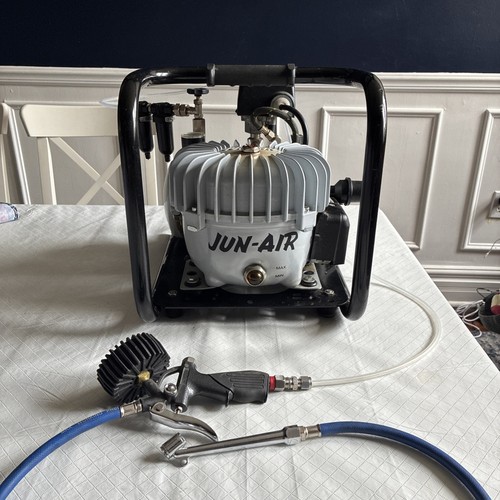 Jun-Air 1104360 3-4 Series Oil Lubricated Piston Air Compressor 120Psi