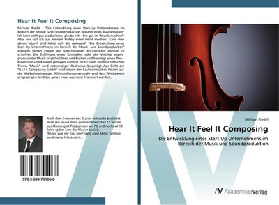 Michael Riedel | Hear It Feel It Composing | Taschenbuch | Deutsch (2015)