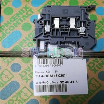 50PCS NEW for Phoenix Contact Fuse Terminal Block TB 4-HESI (5X20) I 3246418