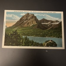 Going-to-the-Sun Mountain & Sexton Glacier Glacier National Park Postcard
