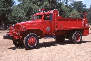 Murphys CA Engine 241 1944 Chevrolet Darley Pumper - Fire Apparatus Slide