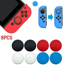 8X Thumb Analog Stick Grip For Nintendo Switch/OLED/Lite Joy Con Protect Cap