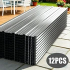 12 x profiled sheet trapezoidal sheet metal roofing sheet roof plates steel sheet N