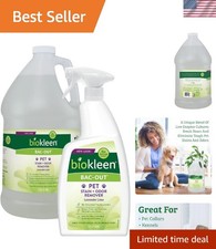 128 Oz Bac-Out Pet Stain Remover - Safe, Natural Solution for Homes with Pets