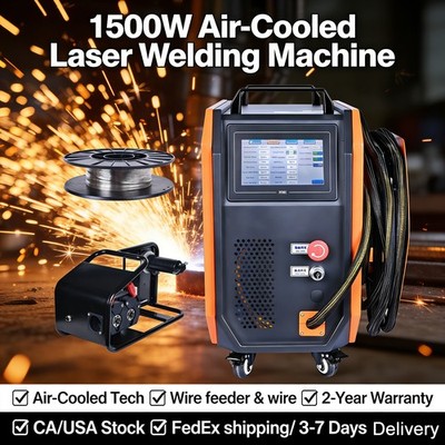 HL Laser 1500W 4 in 1 Air Cooling Handheld Laser Welding Cleaning Machine Welder