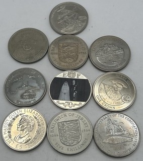 10 Various Crowns Elizabeth II Anniversary Of The Coronarion