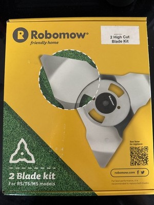 Robomow 2 High Cut Blade Kit   For RS, TS, MS Models   Genuine OEM Replacement