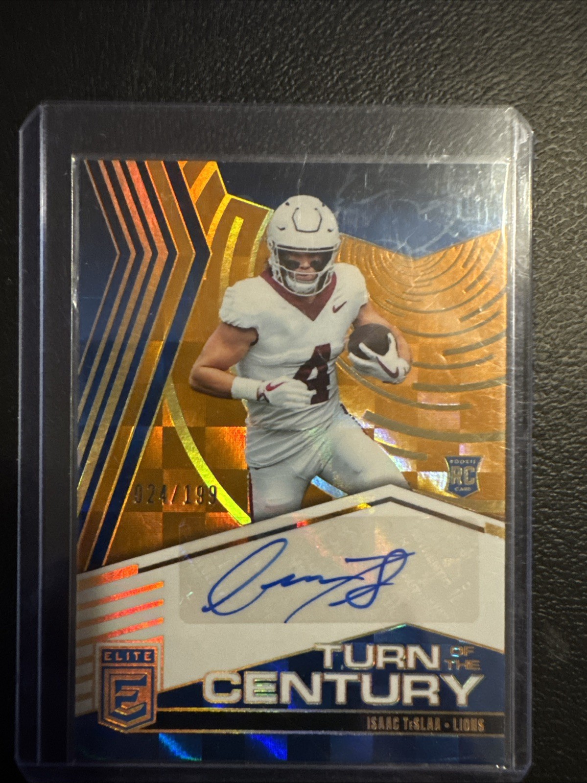 2025 Donruss Elite Isaac TeSlaa RC Turn of The Century AUTO  /199 Lions 🔥